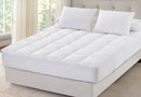 SLEEP MANTRA 100% COTTON MATTRESS TOPPER FULL SIZE - PREMIUM FULL - PURE WHITE - Like New