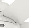 HUNTER AERODYNE WITH LED LIGHT 52 INCH-SMART - WHITE - Like New