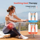 COMFIER CORDLESS KNEE MASSAGER WITH HEAT, RED LIGHT & VIBRATION KNEE BRACE - Like New
