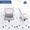 ZUNMOS Home Office Chair, Adjustable Rotatable Headrest, C3519-GYZQ - Grey - Like New