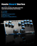 SEHAWEI HAUTE42 16KEY ALL-BUTTON ARCADE CONTROLLER GAMERFINGER - BLACK - Like New