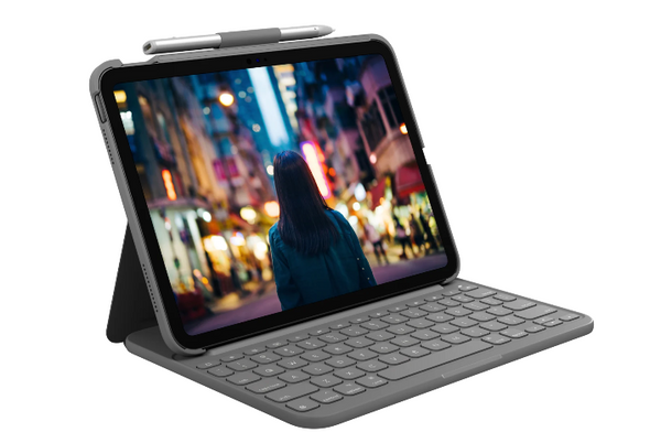 LOGITECH SLIM FOLIO 10.9 APPLE IPAD 10TH GEN CARRYING CASE - Scratch & Dent