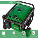 DuroMax XP4850EH Generator-4850 Watt Gas or Propane Powered-Electric Start Green - Like New