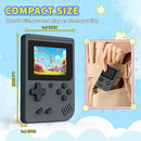 AQHH RETRO HANDHELD GAMES CONSOLE BUILT-IN 400 VIDEO GAMES CLASSIC GRAY - Like New