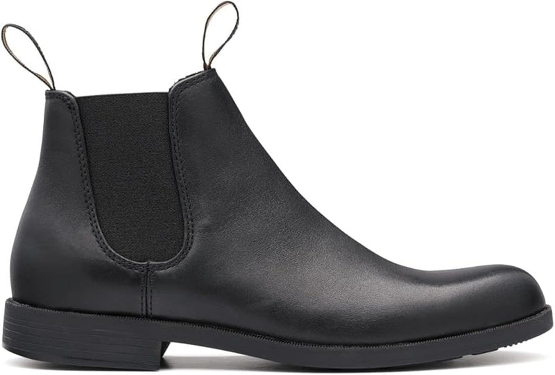 BLUNDSTONE DRESS BOOT ELASTIC SIDED BOOTS BLACK - SIZE: MEN 11 (AU/UK M10) - Like New