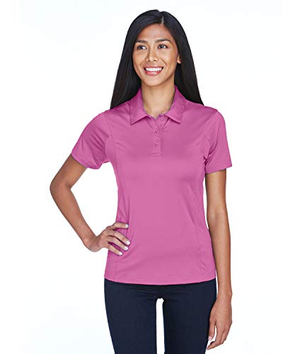 TT20W TEAM 365 LADIES' CHARGER PERFORMANCE POLO WOMEN XL PINK - Like New