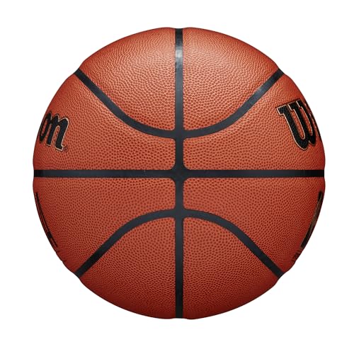 WILSON NBA FORGE INDOOR/OUTDOOR BASKETBALLS SIZE 7 (29.5") BROWN - Like New
