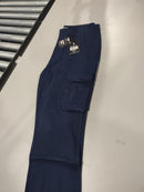 BLU ROCK CARGO PANTS STRETCH FABRIC, SIZE MENS 30X30 - SIZE: MEN 30 - NAVY - Brand New