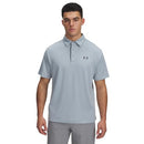 UNDER ARMOUR MEN'S TECH GOLF POLO SIZE: MEN XL HARBOR BLUE/PITCH GRAY - Brand New