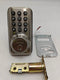 TEEHO TH003 Keypad Keyless Entry Smart Deadbolt Door Lock - Satin Nickel Like New