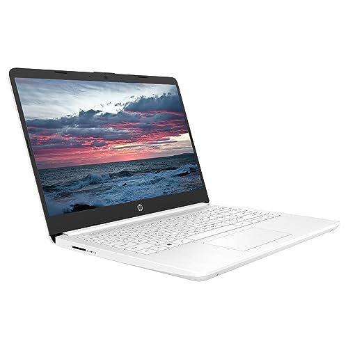 HP 2022 Newest Stream 14" HD Display, Intel N4120 4GB 64GB Win 11 White - Like New
