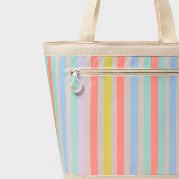 SUN SQUAD 12 CANS/13.9QT SOFT SIDED TOTE COOLER - SUN SQUAD™ - MULTI-COLORED - Like New