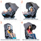 BABYTREND BABY TREND COVER ME™ 4-IN-1 CONVERTIBLE CAR SEAT - VESPA - Like New