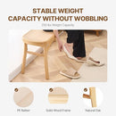 VEVOR 43.3" Wooden Rattan Bench Entryway Bench Oak Wood Legs - New - Brand New