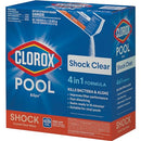 Clorox Pool&Spa Shock Crystal Clear Water Swim-ready 32706CLX (6-Pack) - Brand New