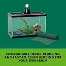 Zilla Reptile Terrarium Bedding Substrate Floor Liner 17.25"x47.25" 75G - Green - Brand New