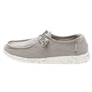 HEY DUDE WENDY SLIP-ON WOMEN'S SIZE 8 121413000 - GRAY - Brand New