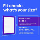Filtrete 24x30x1 Air Filter MERV 12 MPR 1500 Allergens Bacteria & Viruses 6-Pack - Brand New