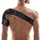 COPPER JOE COMPRESSION BRACE FOR WOMEN & MEN - ROTATOR CUFF SUPPORT - BLACK - Like New