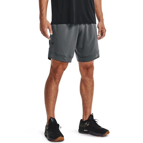 1356858 UNDER ARMOUR TRAINING STRETCH SHORTS MEN S GRAY - Brand New