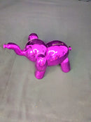 MADE BY HUMANS BALLOON ELEPHANT COIN BANK METALLIC HOT PINK - PINK - Like New