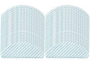 ELECTROPAN 50PCS REPLACEMENT DEEBOT T8 WASHABLE REUSABLE MOP PADS - Like New