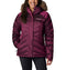 COLUMBIA WOMEN'S LAY D DOWN III JACKET, MARIONBERRY LIQUIFIED SHEEN, SIZE XL - Brand New