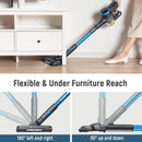 FABULETTA 24 Kpa Cordless Vacuum Cleaner - 6 in 1 250W Motor, FSV001 - BLACK Like New