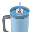 OWALA 40OZ STAINLESS STEEL STRAW TUMBLER - RAINSTORM - Like New