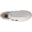 T2-A-EXTRA/WHITE/BLACK SIZE 9 VEJA MEN CAMPO SNEAKERS EXTRA WHITE/BLACK - Like New
