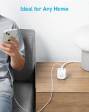 Anker 20W USB C Power Strip, 321 Power Strip A9135 (Rounded Plug) - WHITE - Like New