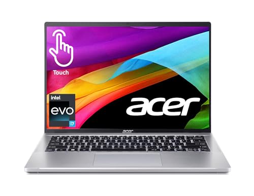 Acer Swift Go 14" 1920x1200 Touch i7-1355U 16GB 512GB SFG14-71T-72QV - Silver - Like New