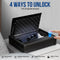 BLACKSMITH SF0201 Pistols Safe, Bedside Gun Box with Fingerprints - BLACK - Like New