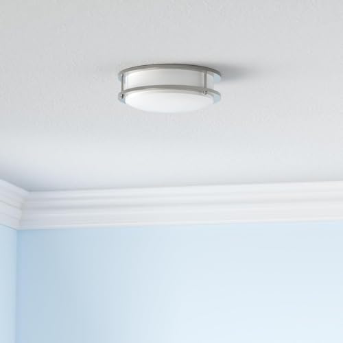 PHILLIPS 574608 DOUBLE RING 10" INTEGRATED LED FLUSH MOUNT 2-PACK - BRIGHT WHITE - Brand New