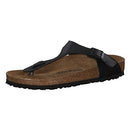 BIRKENSTOCK GIZEH UNISEX LEATHER SANDALS - SIZE: MEN 9 - BLACK - Like New