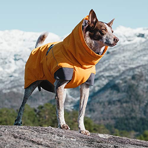 HU933749 Hurtta Expedition Parka Winter Dog Coat, Buckthorn, 28 in - Brand New