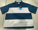 CALLAWAY SHORT SLEEVE OPTI-DRI COOLING POLO - SIZE: MEN XL - BLUE/WHITE - Like New