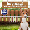 DIG DEFENCE NO DIG FENCE FOR DOGS AND RABBITS - 4 PACK - STEEL - Like New