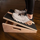 Wooden Slant Board Calf Stretcher Stretching Heel Ankle Incline, 5 Levels, Wood - Brand New