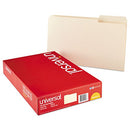 UNIVERSAL TOP TAB FILE FOLDERS, 1/3-CUT TABS, UNV15113 - MANILA - Brand New