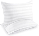 COZSINOOR BED PILLOWS FOR SLEEPING KING BREATHABLE DOWN ALTERNATIVE MICROFIBER - Like New