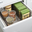 InterDesign Classico Wire Storage Basket, 16" x 9" x 6.1", Bronze - Brand New