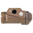 SIG SAUER FOXTROT1X 450 LUMENS COMPACT RAIL-MOUNTED FLASHLIGHT, FDE - Like New