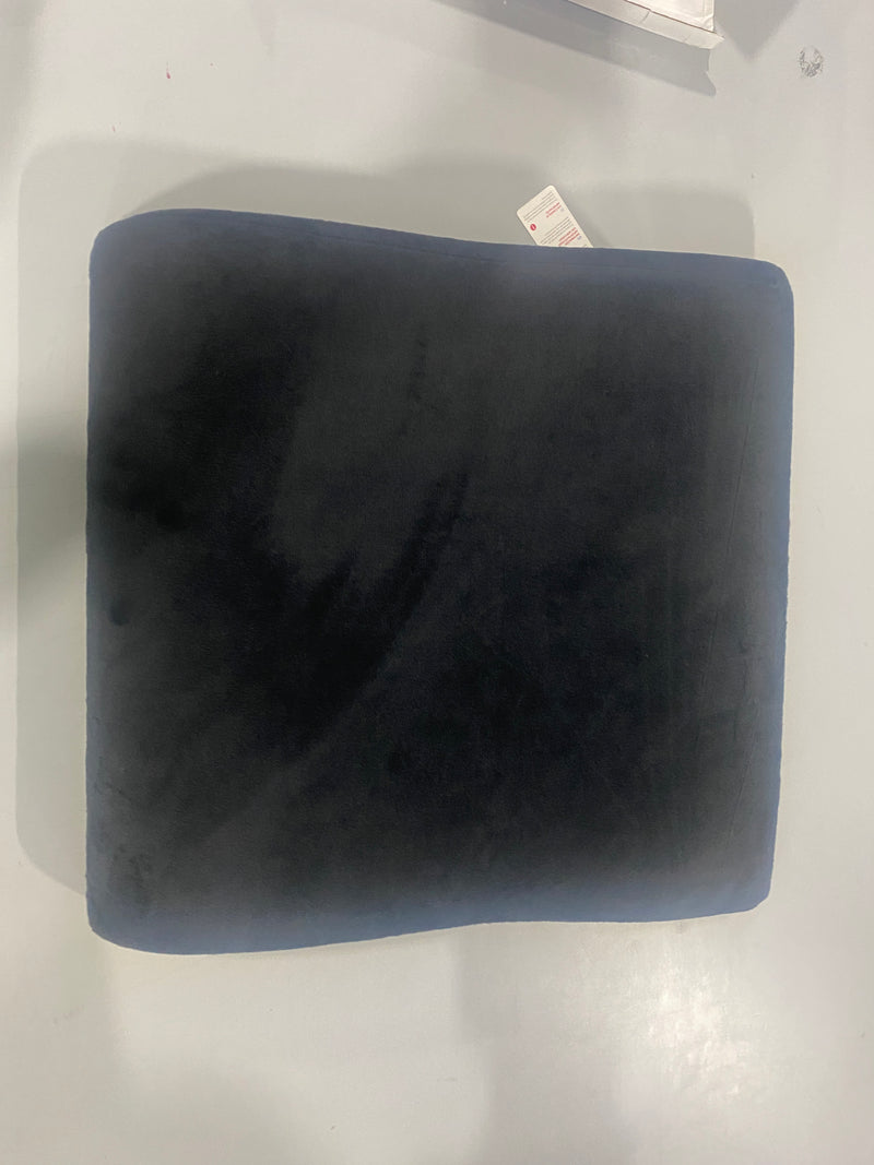 BONMEDICO BOOSTER SEAT CUSHION ERGONOMIC WEDGE/RAISER CHAIR15.7 X 15.7 X 5.1/3.1 - Like New
