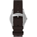 Timex TW2Y126009J Men's Easy Reader Classic 38mm Watch Brown Strap White Dial - Like New