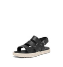 2113281010 SOREL ONA AVE SLINGBACK FLAT SANDALS WOMEN SIZE 6 BLACK - Like New
