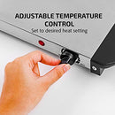 OVENTE ELECTRIC WARMING TRAY ADJUSTABLE TEMPERATURE CONTROL FW170S - SILVER - Brand New
