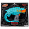 NERF DUNGEONS DRAGONS RAKOR BLASTER 4 ELITE 2.0 DARTS KIDS AGE 8 & UP - TEAL - Brand New