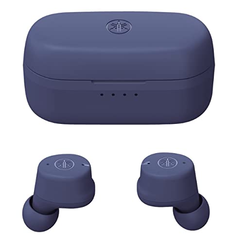 YAMAHA TW-E3C TRUE WIRELESS EARBUDS WITH AMBIENT SOUND , SMALL - BLUE - Brand New