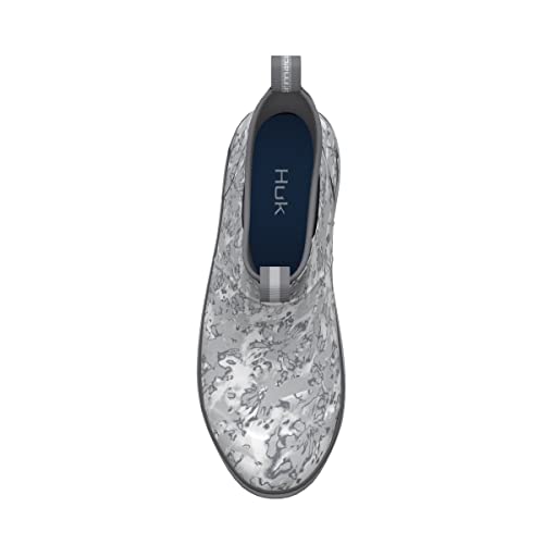 HUK Women's Rogue Wave Shoe, Fishing Deck Boot Rain Porcelain Blue Size 6 - Like New